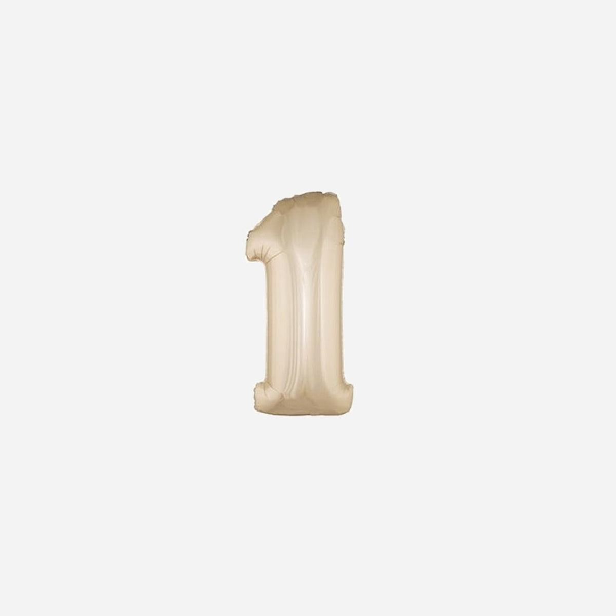 Ballon chiffre "1" en aluminium 1 m
