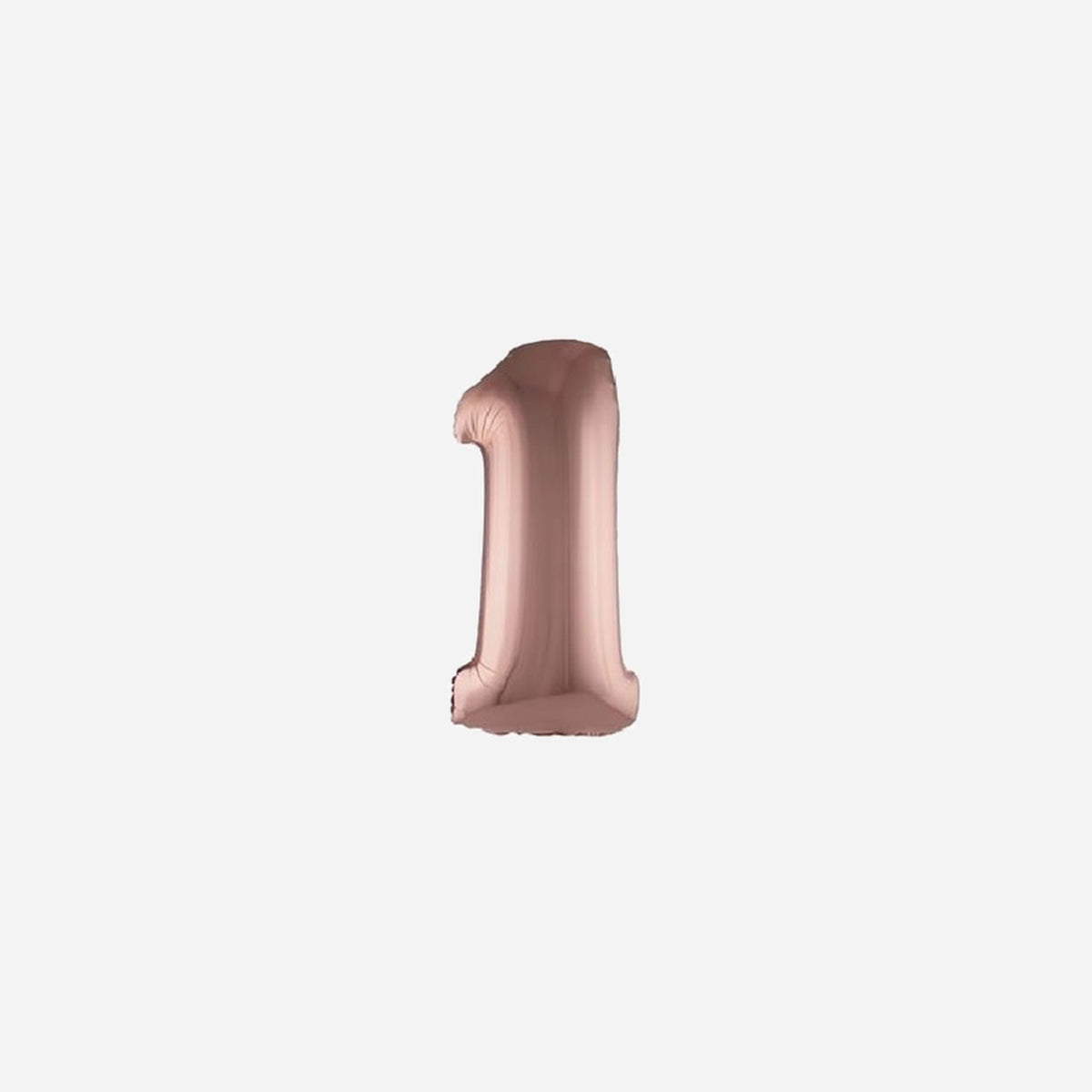 Ballon chiffre "1" en aluminium 1 m
