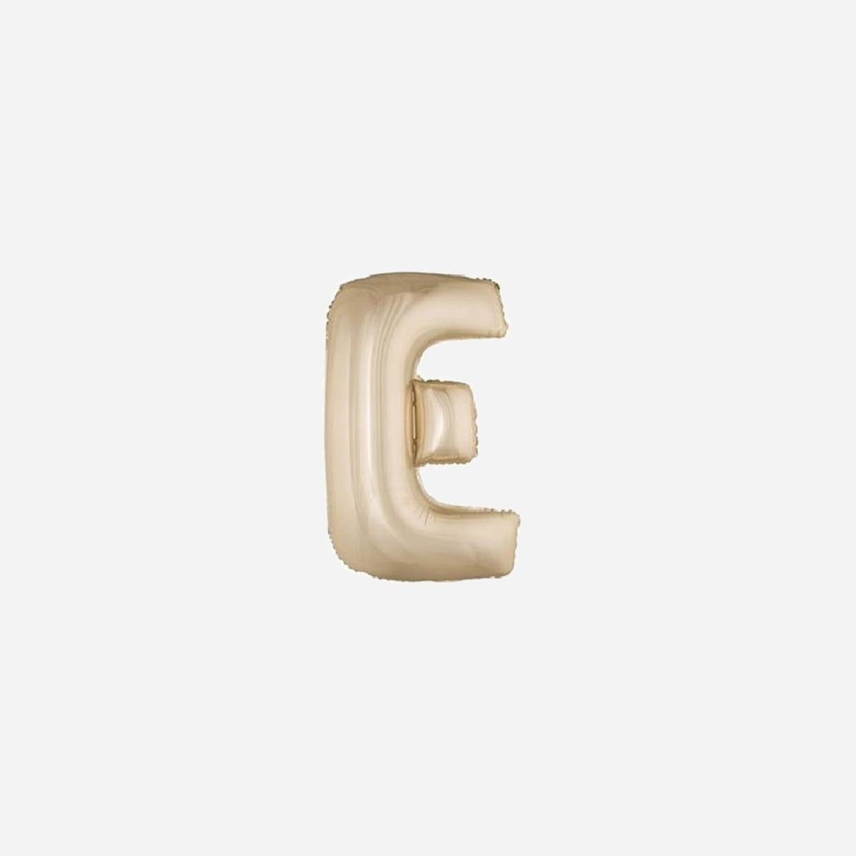 Ballon lettre "E" en aluminium 1 m