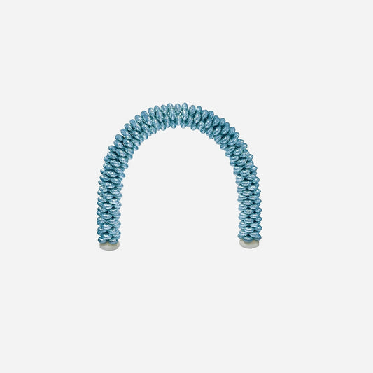 Kit structure arche avec 70 ballons bleu clair 3 m x 2,2 m