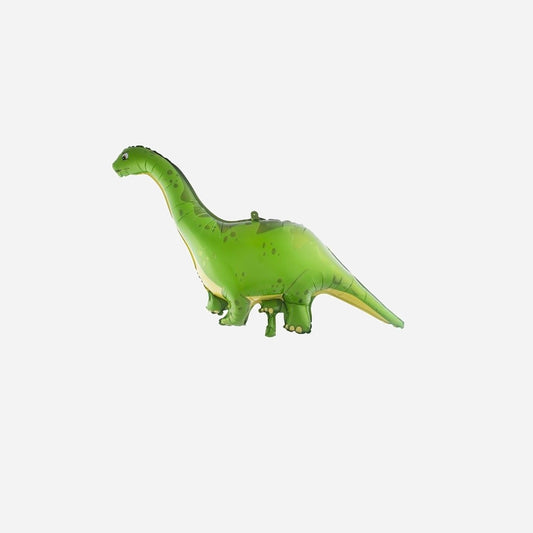 Ballon aluminium mylar dinosaure 129 × 63 cm