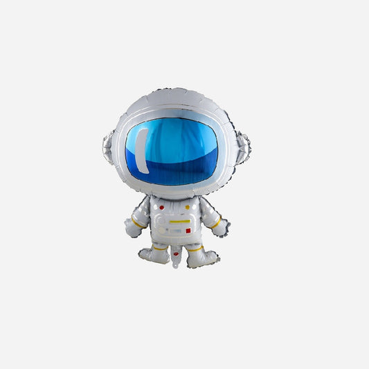 Ballon aluminium mylar astronaute 77 × 59 cm