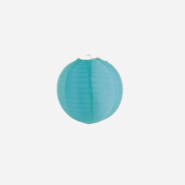 Lampion avec porte bougie intérieur extérieur vert clair 50 cm