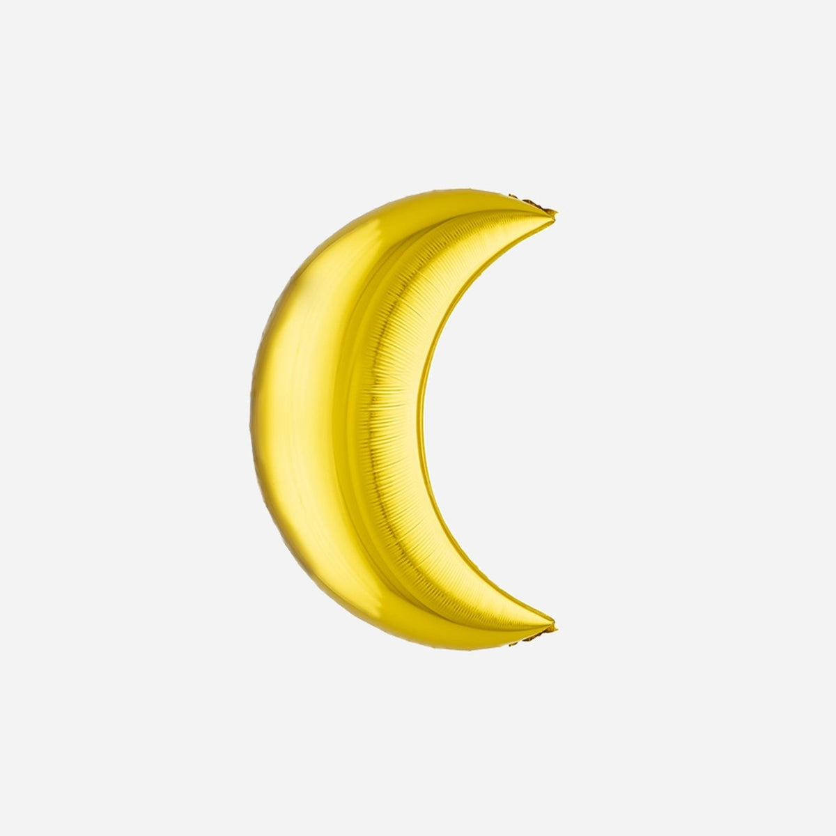 Ballon aluminium mylar lune or 88 × 59 cm