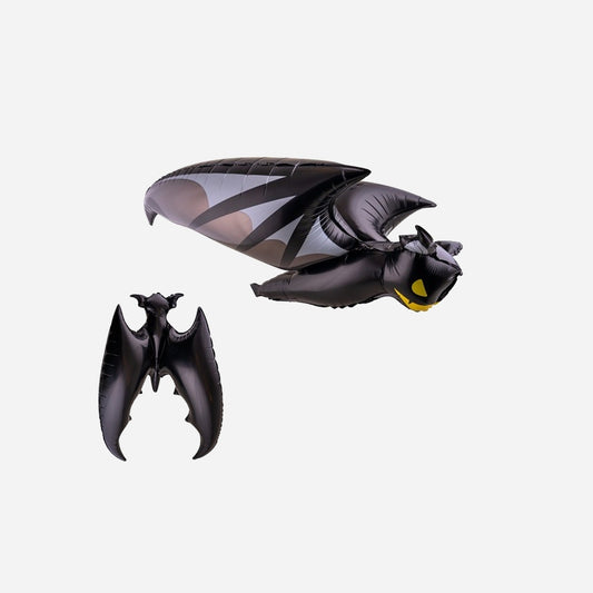 Ballon aluminium chauve souris 98 × 62 cm