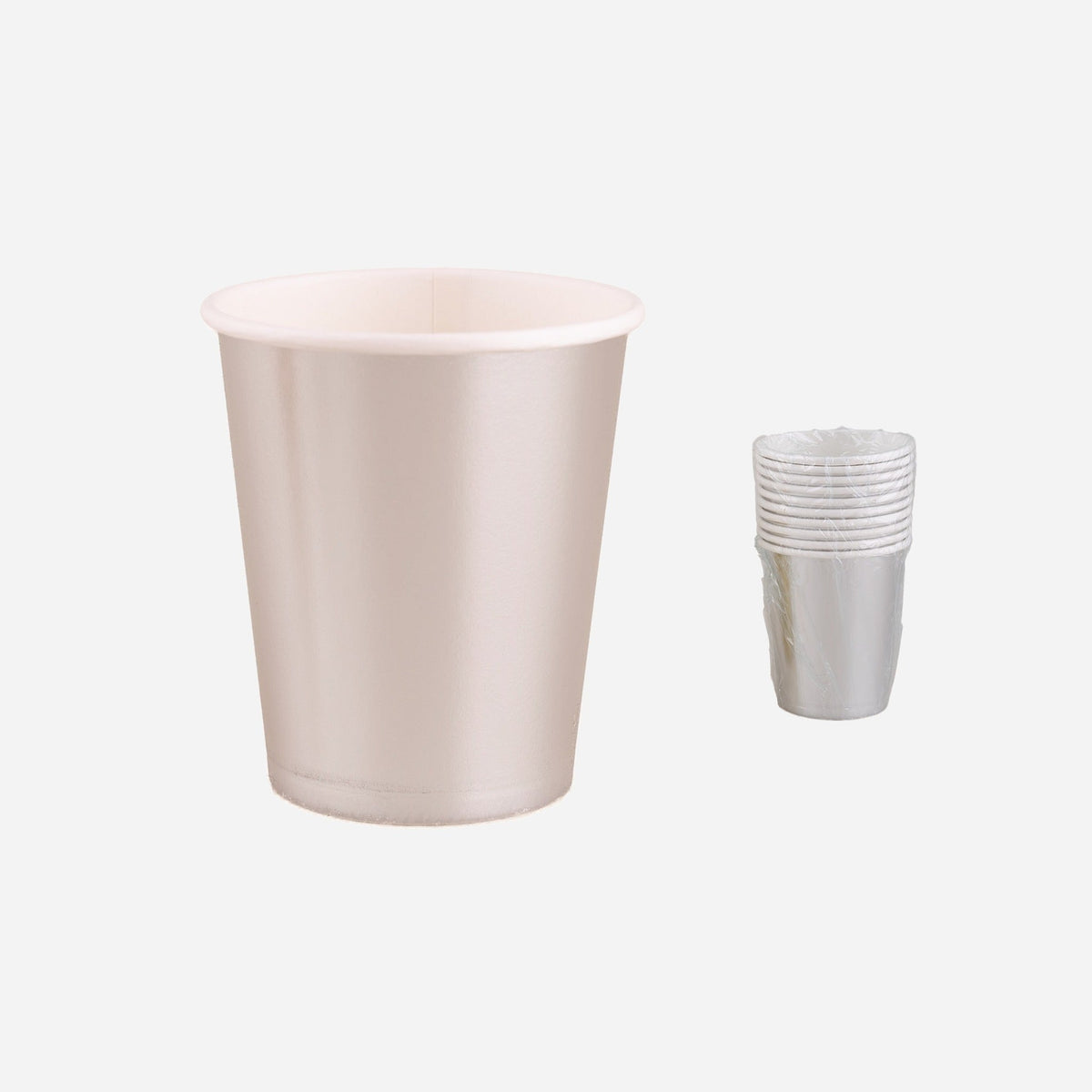 Lot de 8 gobelets en carton 25 cl