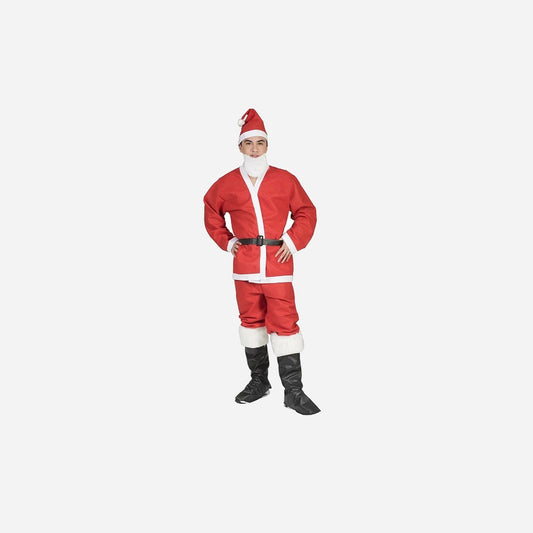 Déguisement de Père Noël feutrine 5 pièces adulte Taille unique