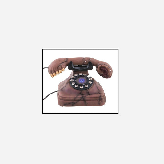 Téléphone d'horreur lumineux et sonore 22 × 13 cm