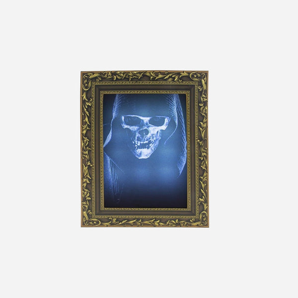 Tableau d'horreur 3D lumineux et sonore 31 × 24 cm