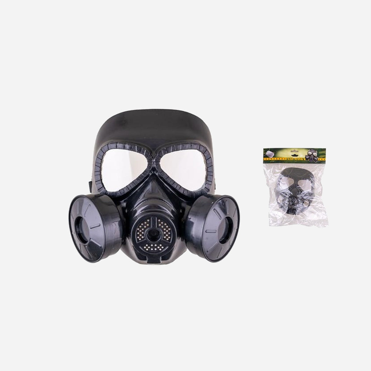 Masque à gaz noir adulte