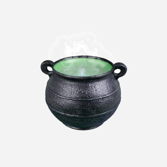 Chaudron de sorcière avec eau bouillante 45 cm 220V