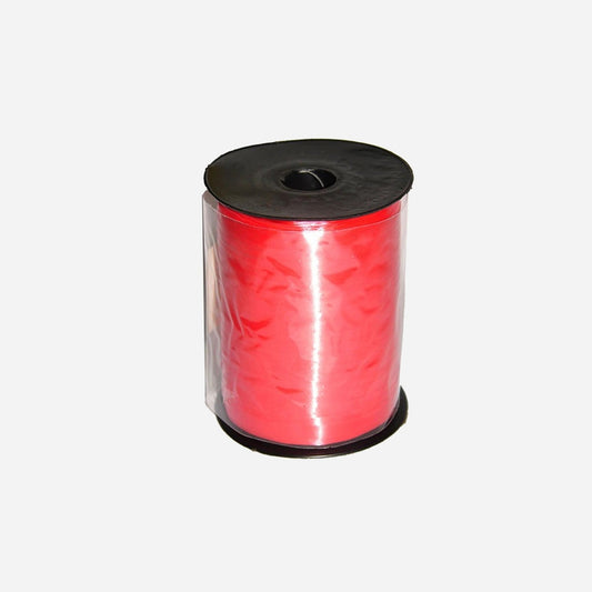 Ruban/bolduc cadeau rouge 400 m x 5 mm