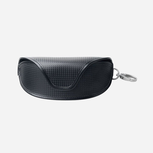Étui pour lunettes avec mousqueton noir