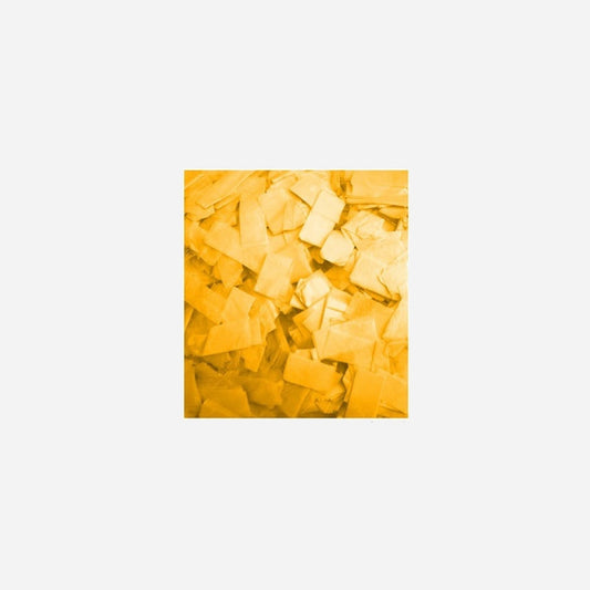 Confettis de scène rectangle 1 Kg orange Slowfall