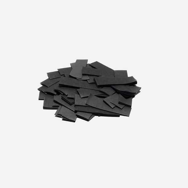 Confettis de scène rectangle 1 Kg noir Slowfall