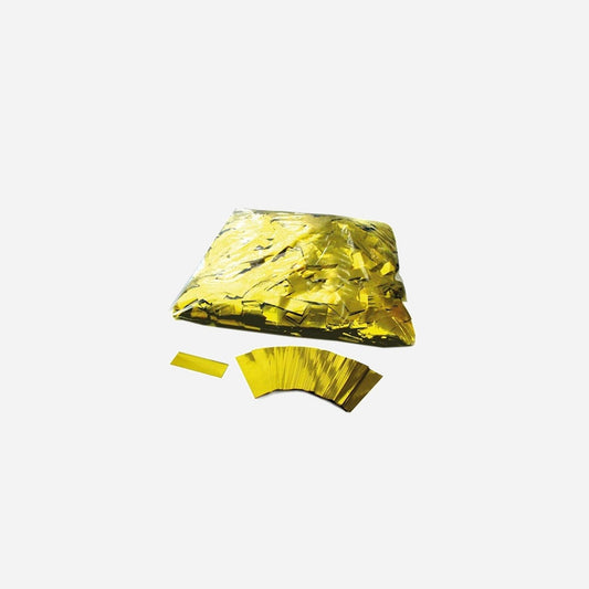 Confettis de scène rectangle 1 Kg gold or Slowfall