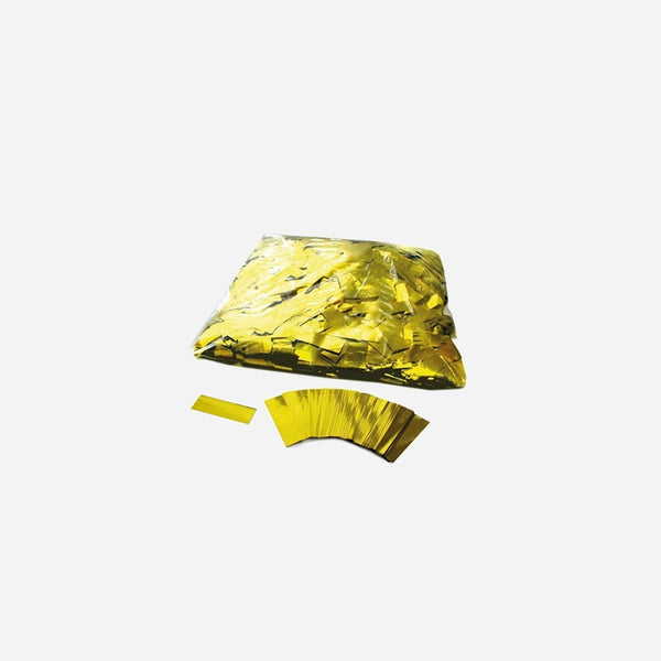 Confettis de scène rectangle 1 Kg gold or Slowfall