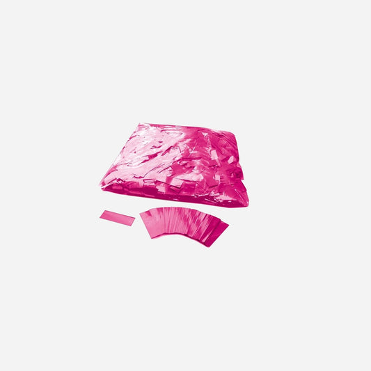 Confettis de scène rectangle 1 Kg rose métalisé Slowfall