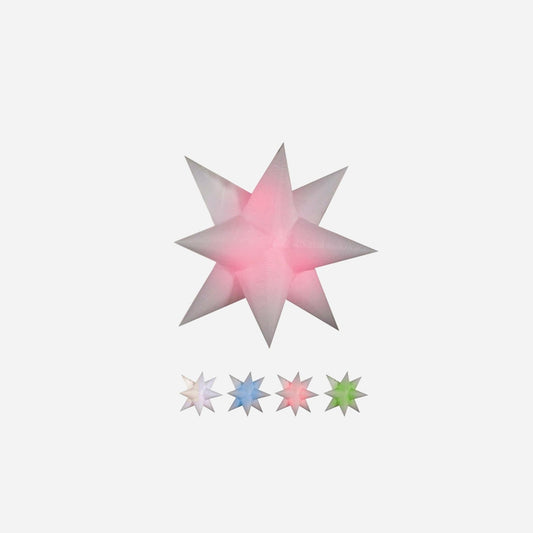 Étoile gonflable - Star 2 m with remote controle and LED light