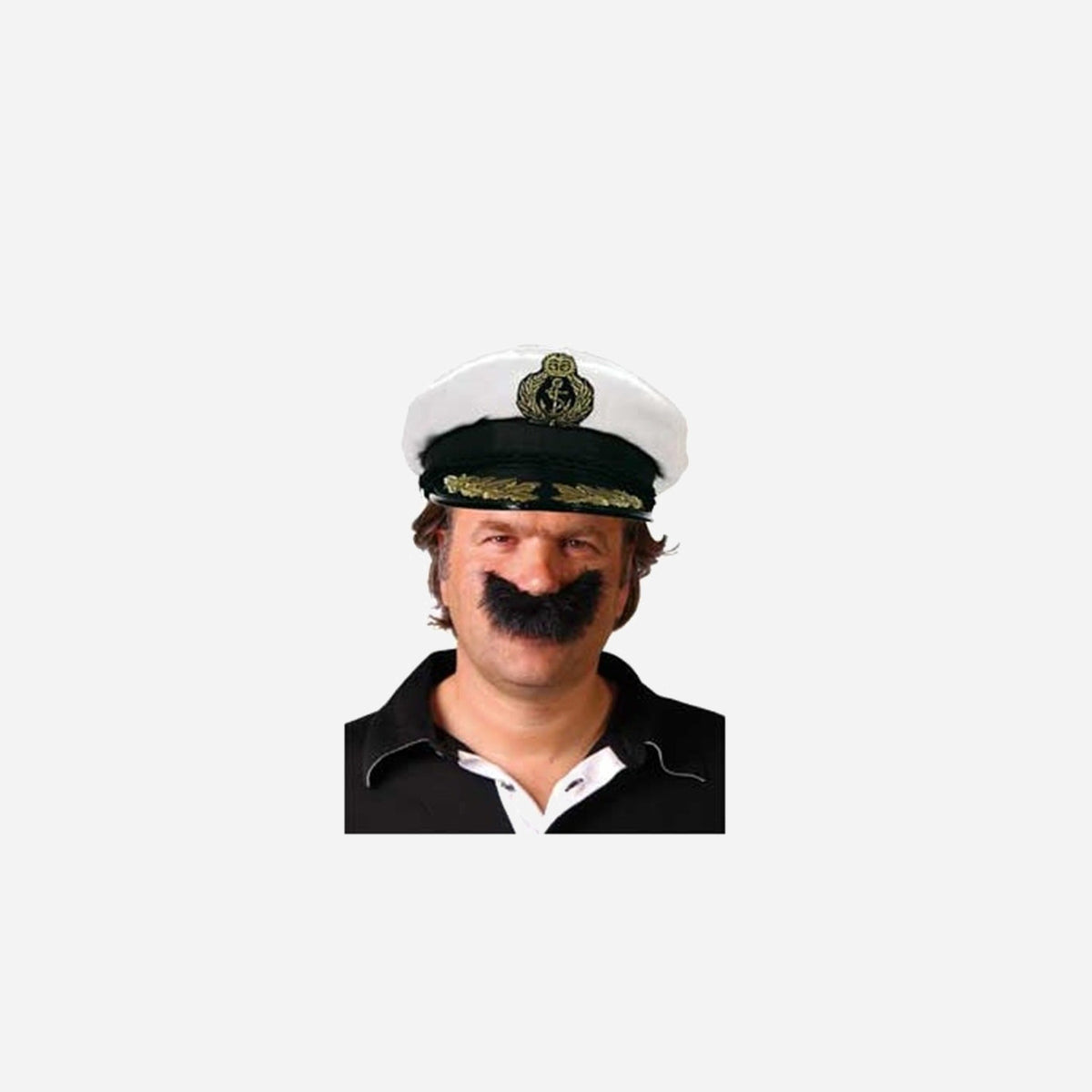 Casquette de capitaine à ornements fantaisie