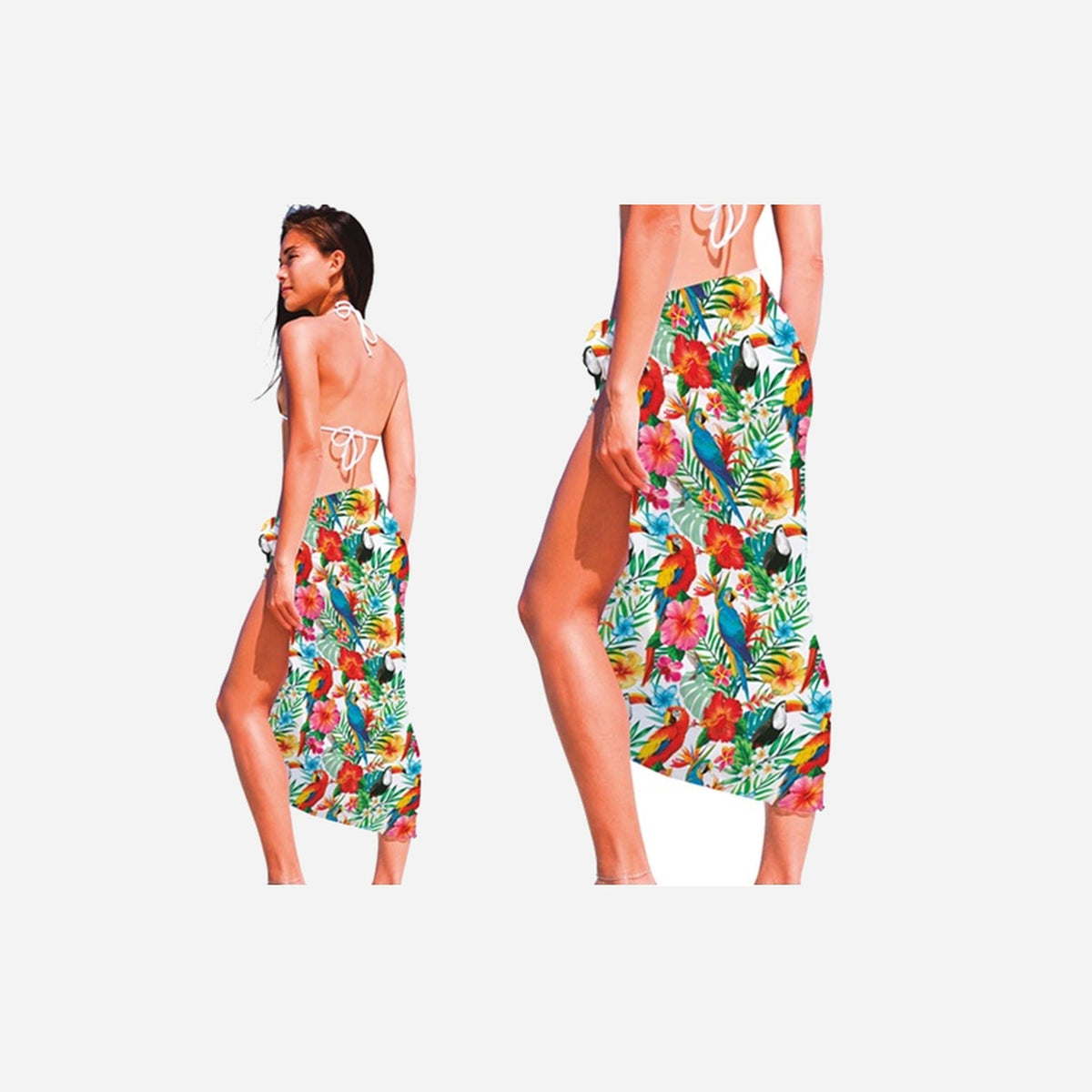 Paréo jupe Tahiti Hawaï exotique adulte 150 × 100 cm