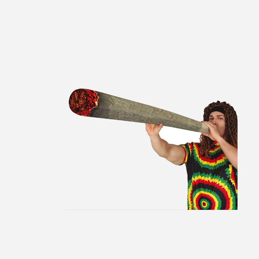 Cigarette roulée géante gag gonflable 90 cm