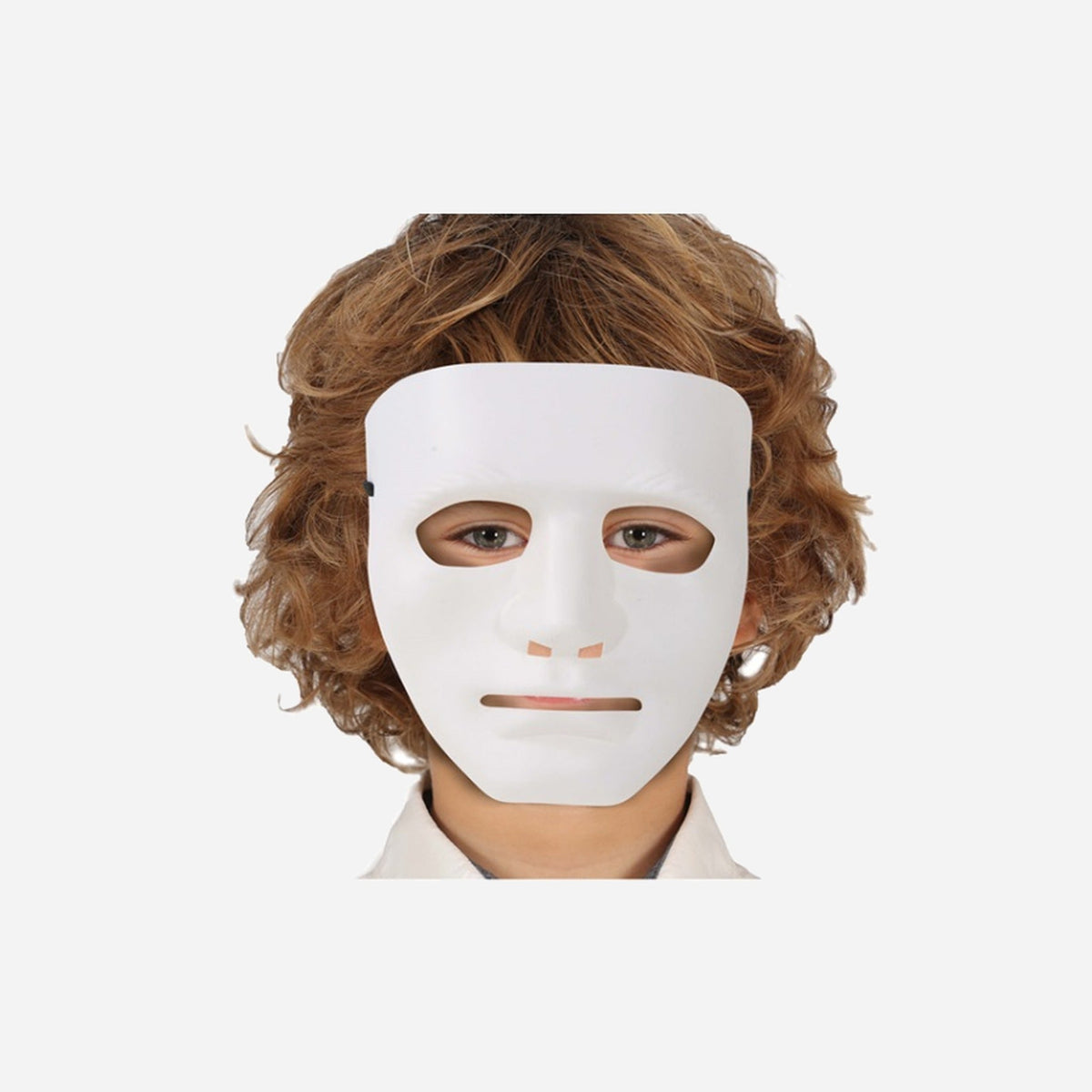 Masque coque blanc enfant