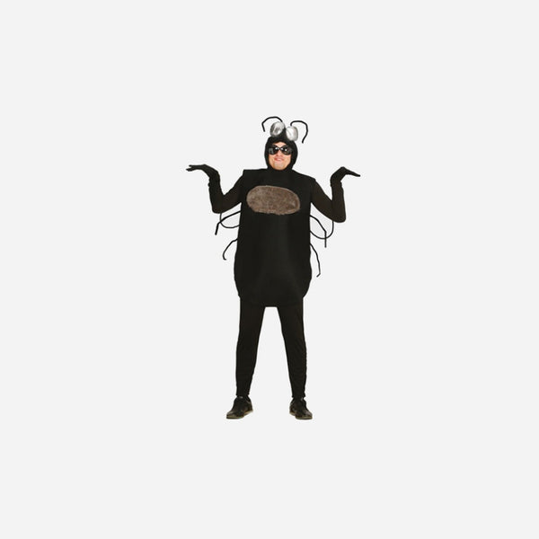 Déguisement gag humour de Mouche noir 2 pièces homme Taille L/XL