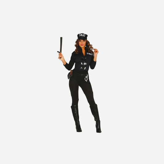 Déguisement de policière swat 3 pièces femme Taille M/L