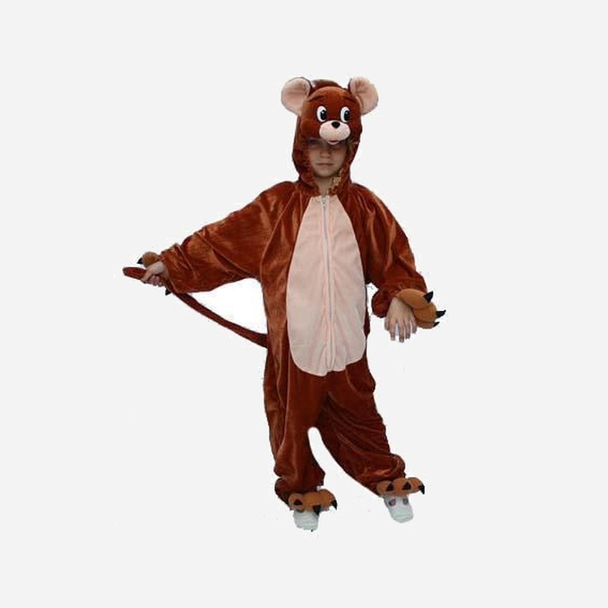 Déguisement enfant souris brun Taille 104 cm