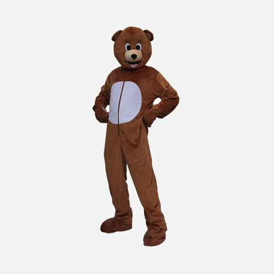 Déguisement peluche d'ours en peluche adulte