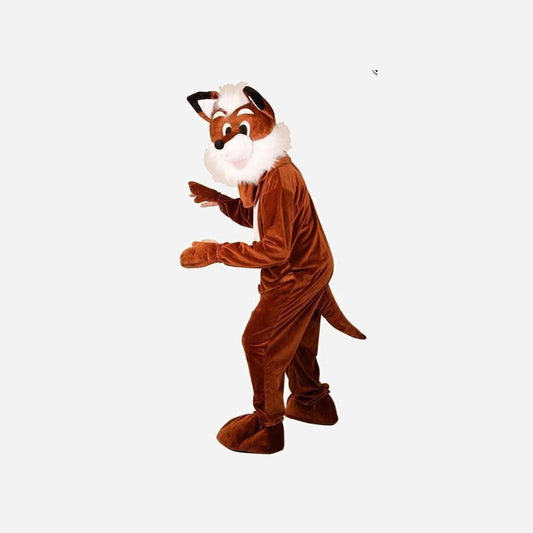 Déguisement mascotte de renard adulte