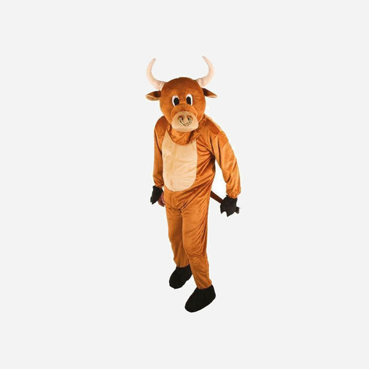 Déguisement mascotte de taureau adulte