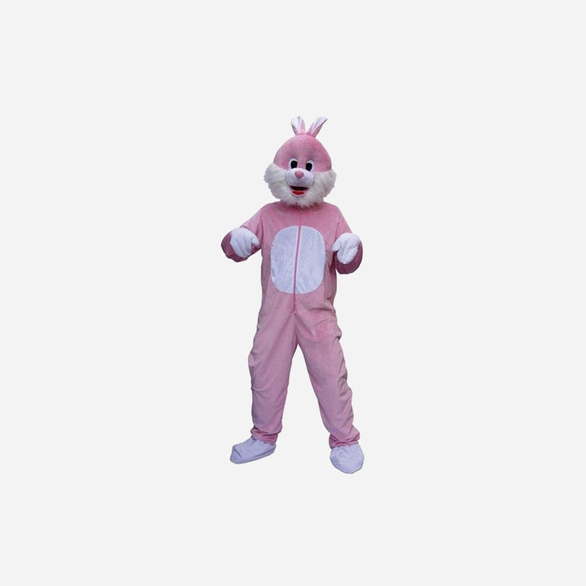 Déguisement de lapin rose adulte