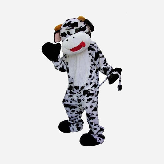 Déguisement mascotte vache adulte