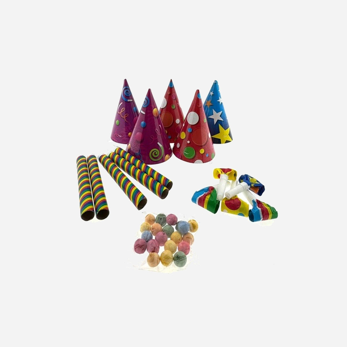 Lot de cotillons pour 5 personnes