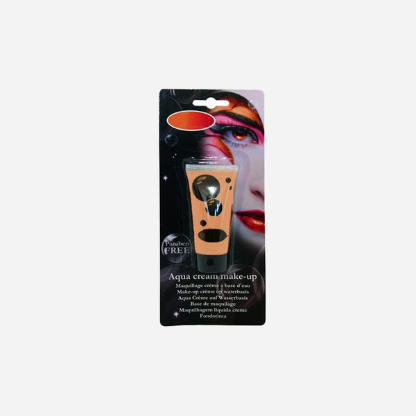 Maquillage crème à l'eau en tube brun clair 38 ML de fête