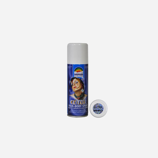 Bombe à paillettes multicolores 125 ml