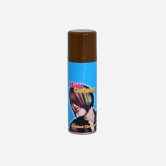 Bombe couleur pour cheveux brun