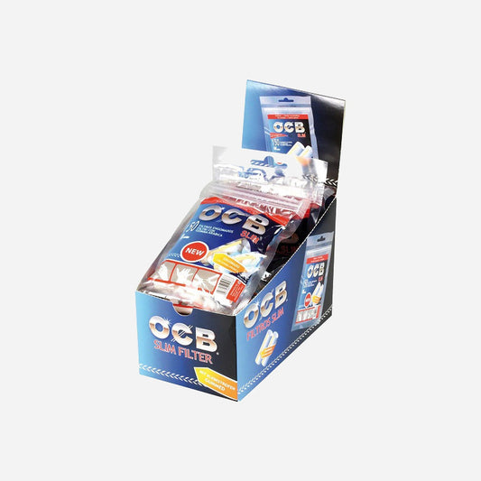 Paquet de 120 filtres ocb slim adhésifs 6 mm