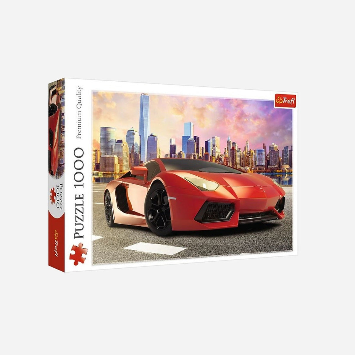 Puzzle motif "Supercar au crépuscule" 1000 pièces adulte 68 × 48 cm