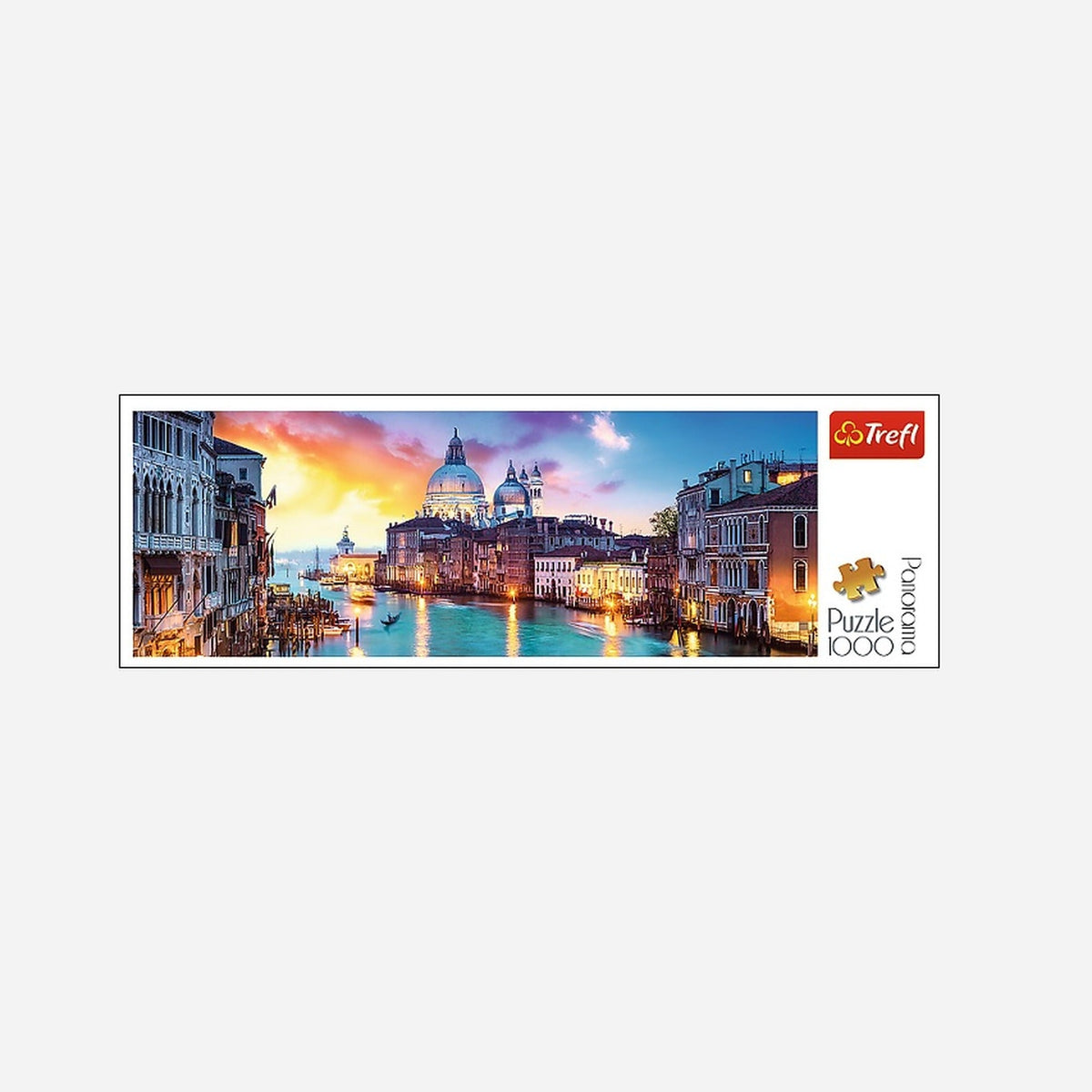 Puzzle motif "Venise grand canal" 1000 pièces adulte 97 × 34 cm