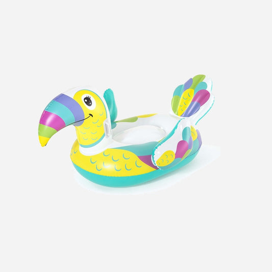 Toucan géant gonflable chevauchable avec poignées 1.73x0,91 m