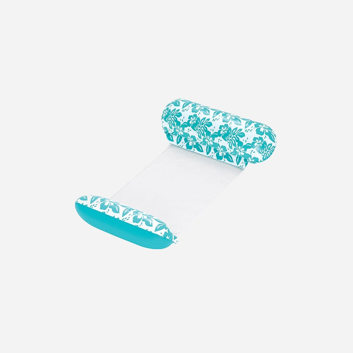 Hamac semi immergé motif fleurs tropicales 1.40x0,87 m
