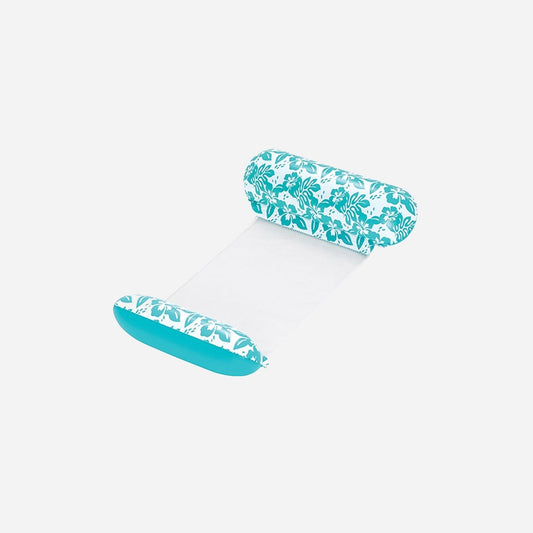 Hamac semi immergé motif fleurs tropicales 1.40x0,87 m