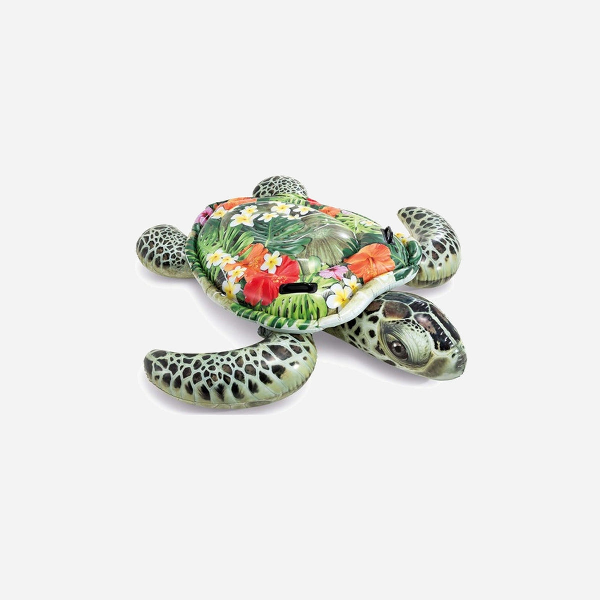 Tortue géante gonflable chevauchable avec poignées 1.91x1,7 m