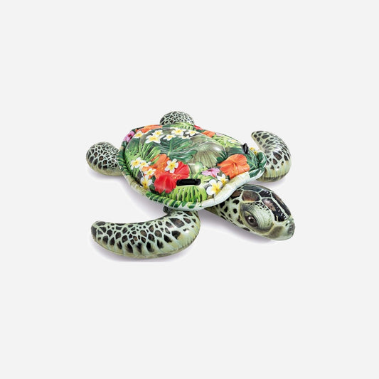 Tortue géante gonflable chevauchable avec poignées 1.91x1,7 m