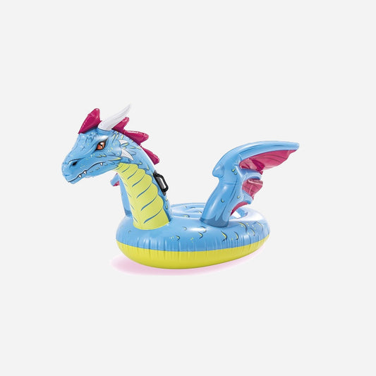 Dragon géant gonflable chevauchable avec poignées 2.01x1,91 m