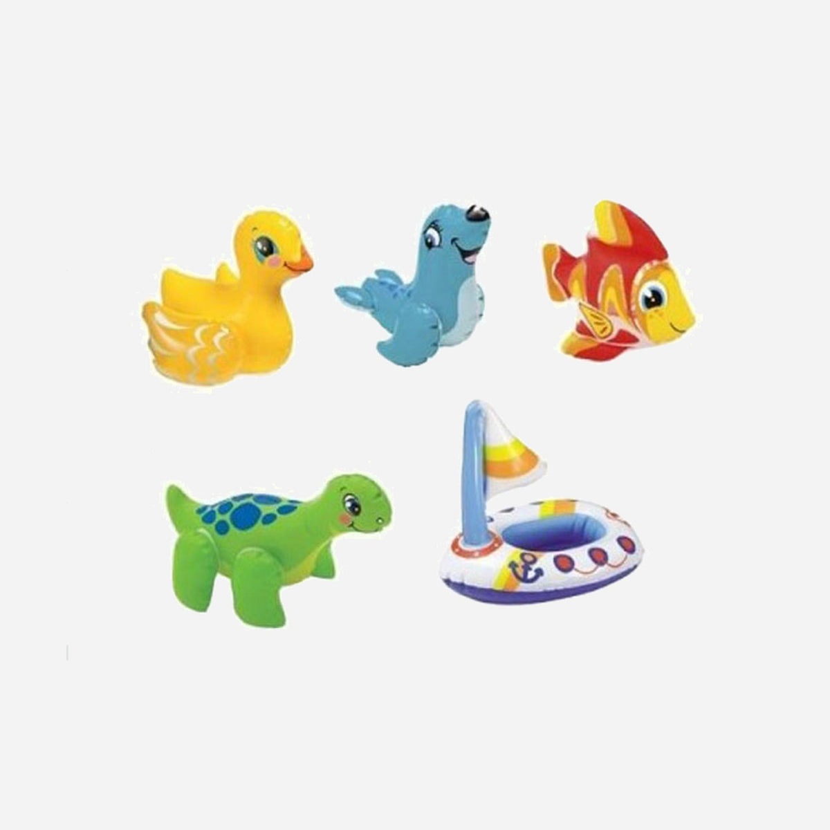 Animaux gonflables assorti 25 cm