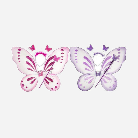 Set accessoires de fée 3 pièces assorti